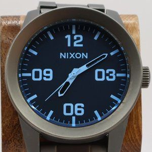 The Nixon Corporal- Iridescent Blue Face - Very Nice Condition